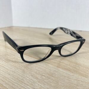 Ray-Ban RB5184 5405 Eyeglasses Black Frames Only PARTS ONLY 50-18-145